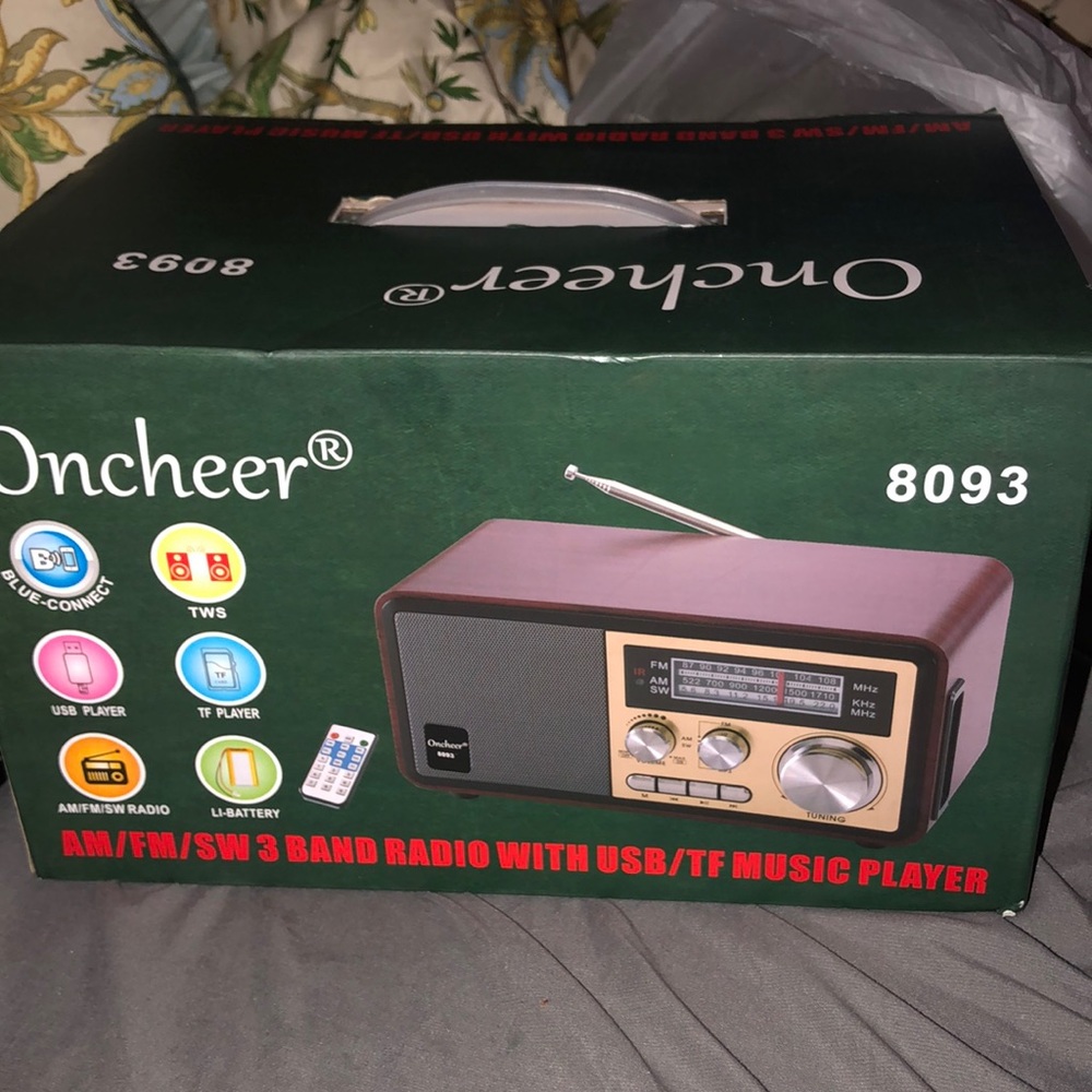 Oncheer Am/FM  Radio